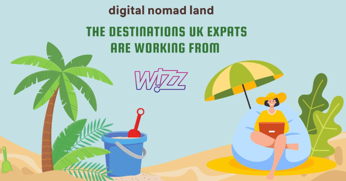 Where UK Digital Nomads Are working